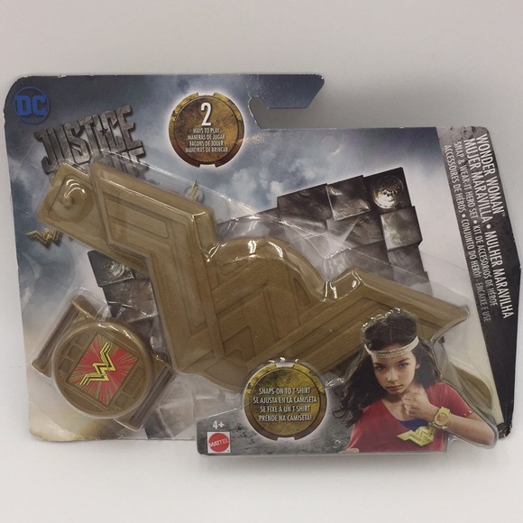 DC Justice League Wonder Woman Snap & Wear-It Hero Set Mattel New in Package - Picture 9 of 12
